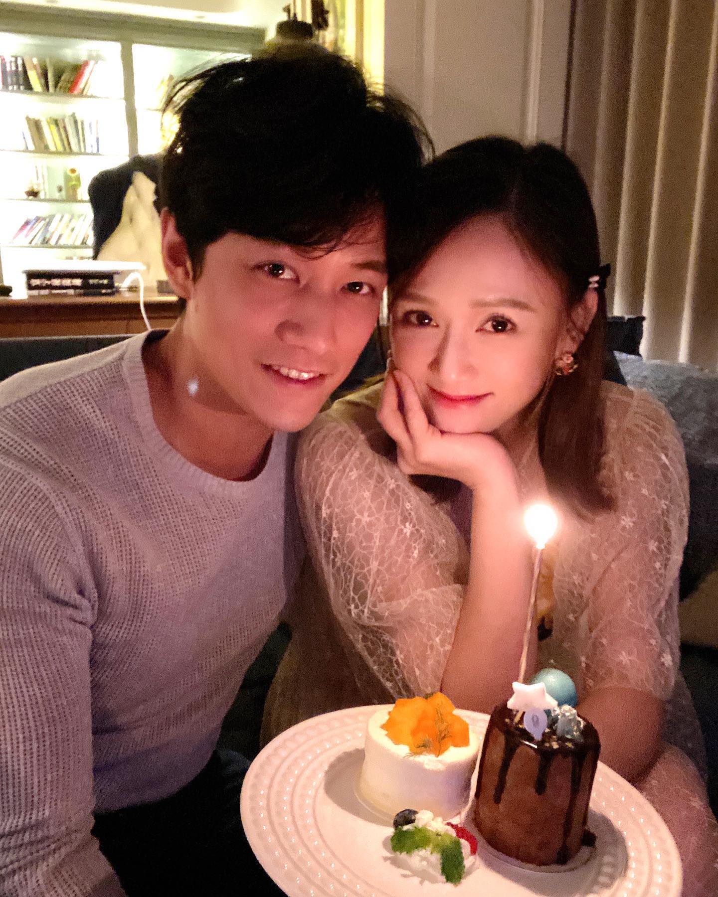 陳喬恩與曾偉昌(艾倫)拍拖兩年多結婚