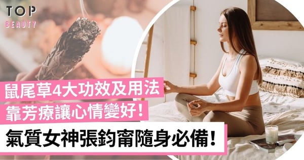 鼠尾草4個功效及用法|療癒情緒、釋放壓力!氣質女神張鈞甯隨身必備!