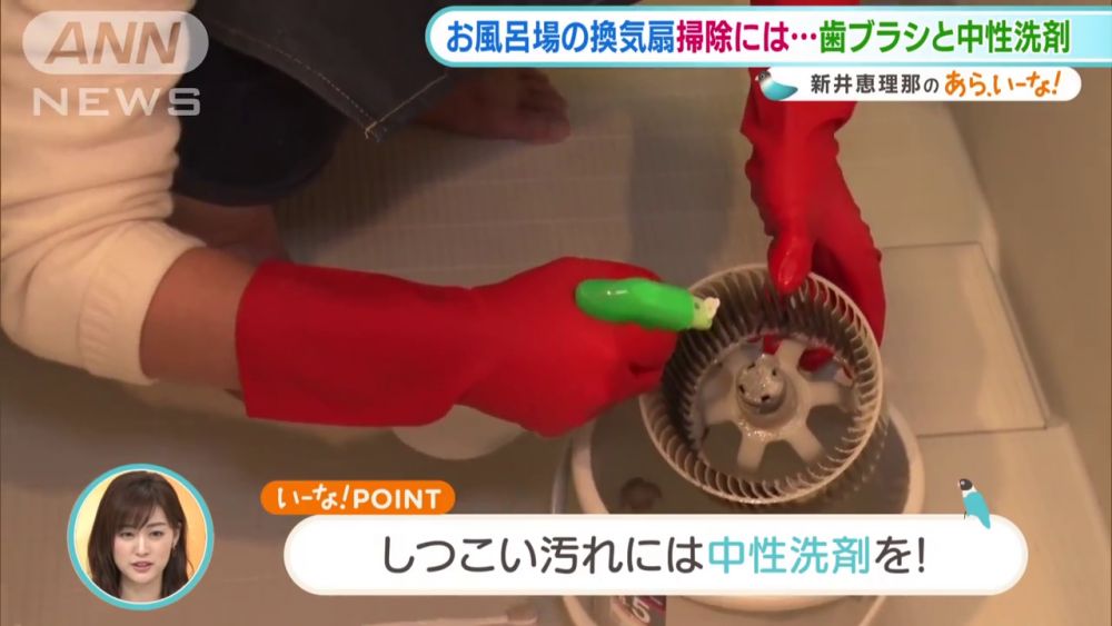 至於難刮除的部分,可噴上中性清潔劑,然後用牙刷擦拭。