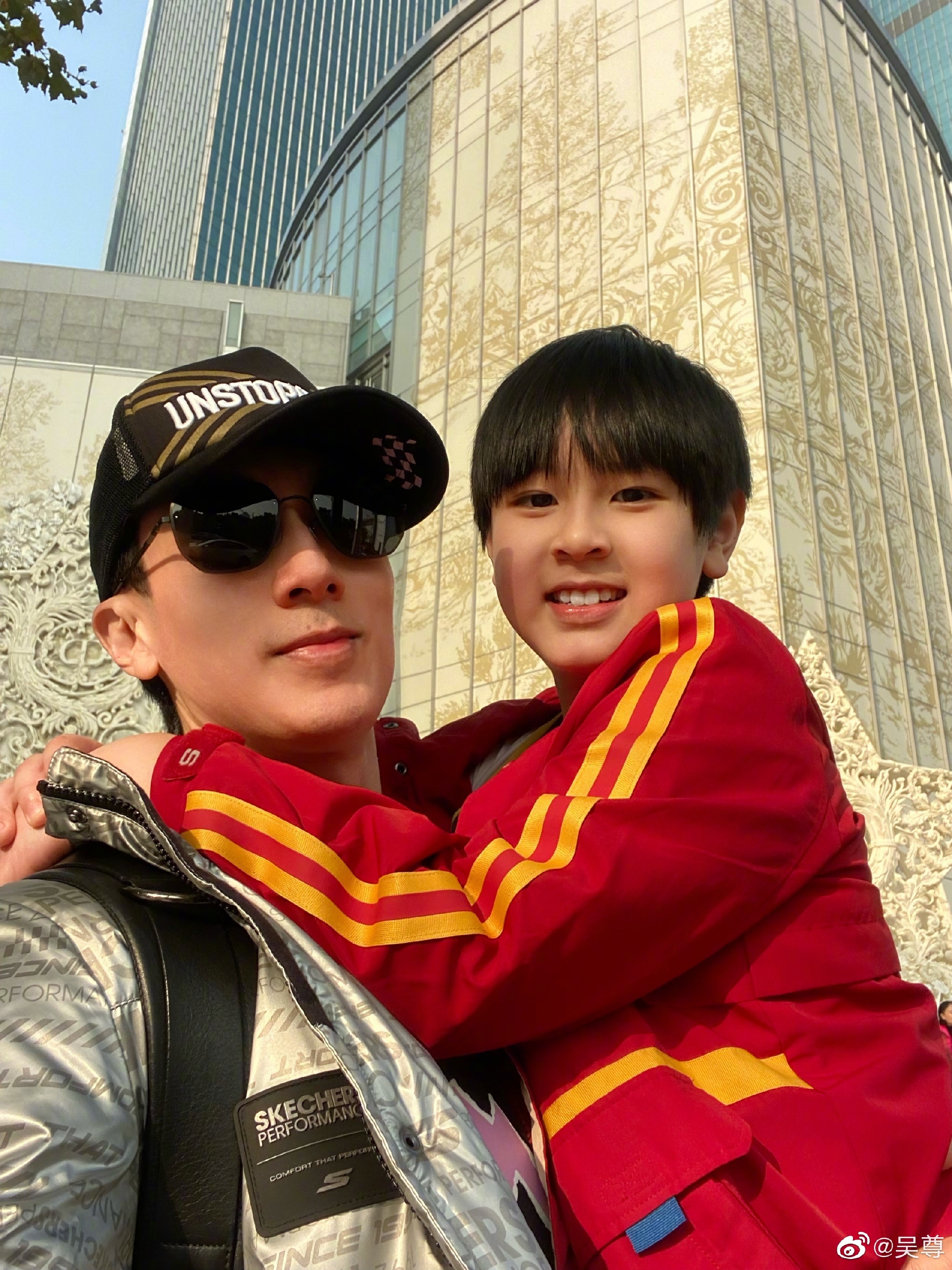 吳尊與兒子Max