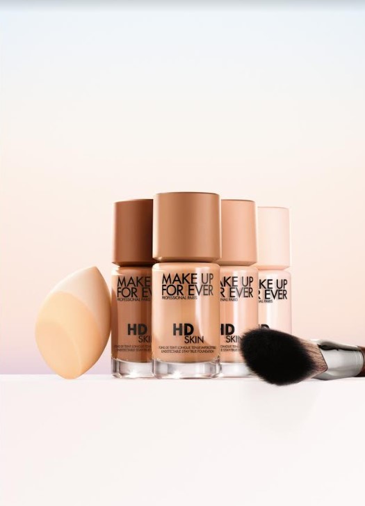 MAKE UP FOR EVER HD SKIN高清隱形持妝粉底 $380/30ML