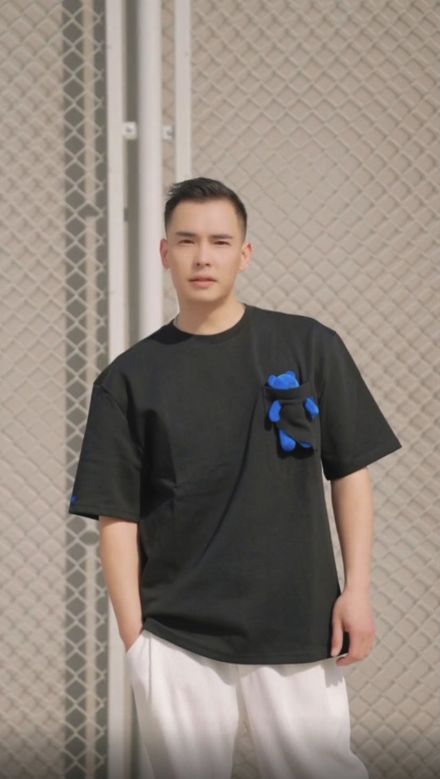 張柏芝弟弟罕有露面