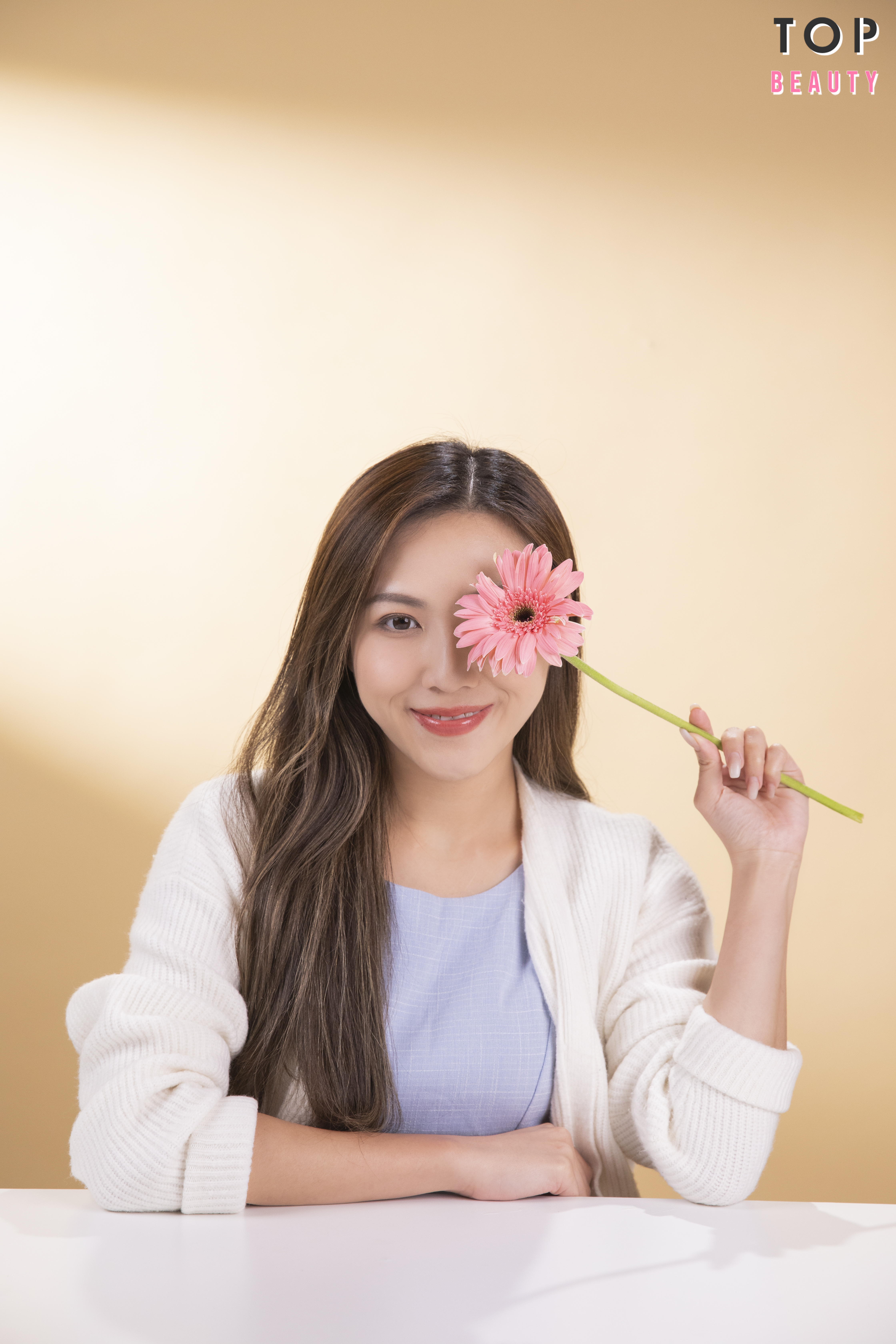 4步化出溫柔微甜妝容