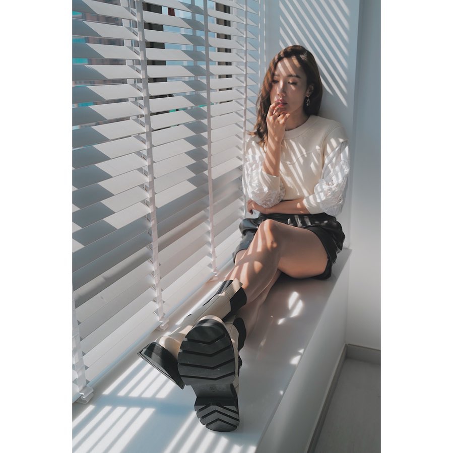 李施嬅表示不急著結婚。