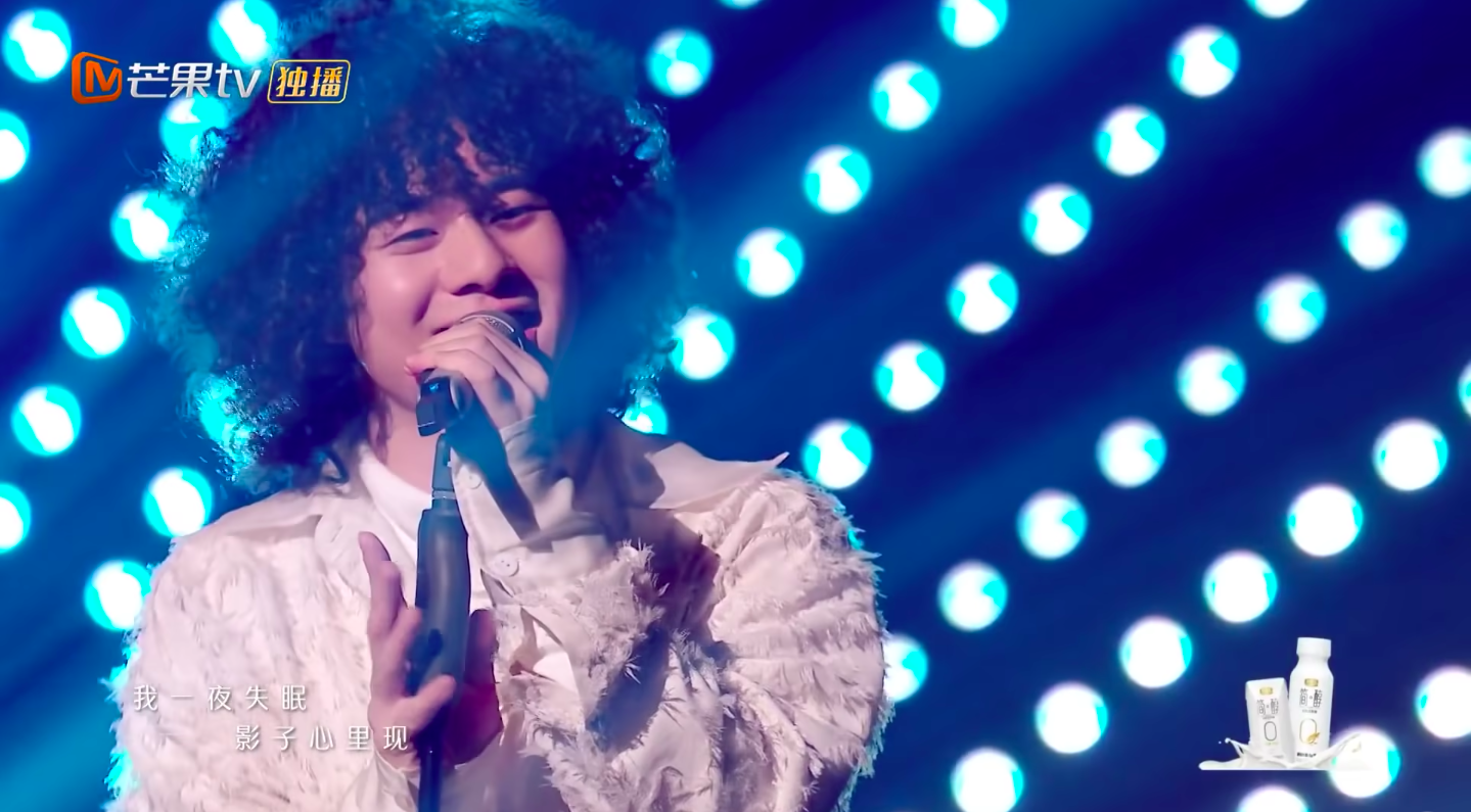 曾彼特獻唱《初戀》一曲勇奪「全場排名第一歌曲」