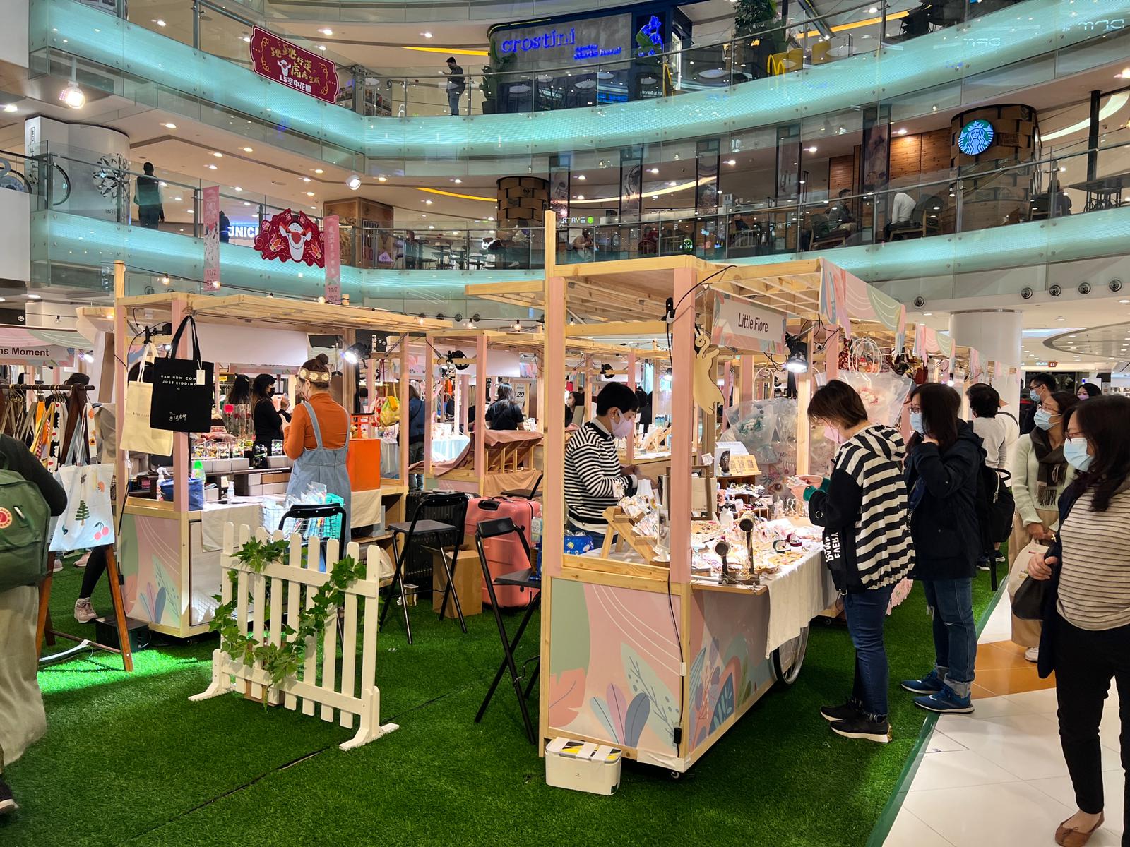 場內特別搜羅了超過20個山系品牌及小店進駐