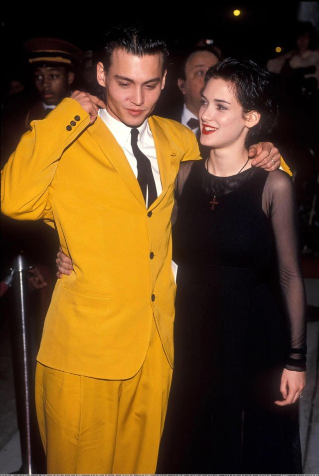 Johnny Depp與Winona Ryder曾交往四年