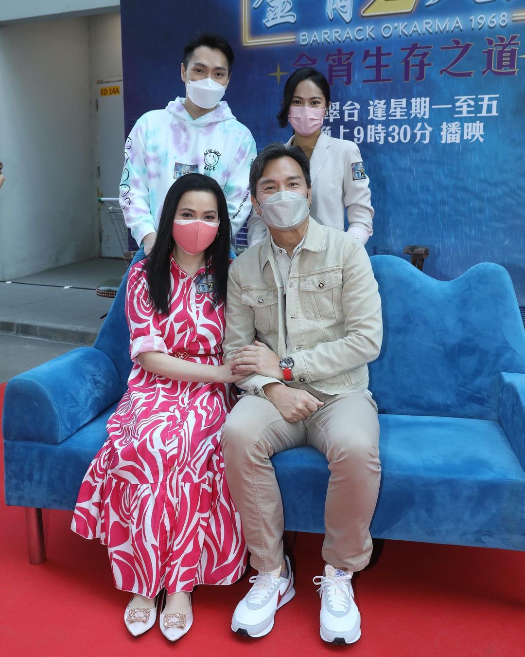 這次在《金宵大廈2》中要扮演一位英文半桶水的中年男子