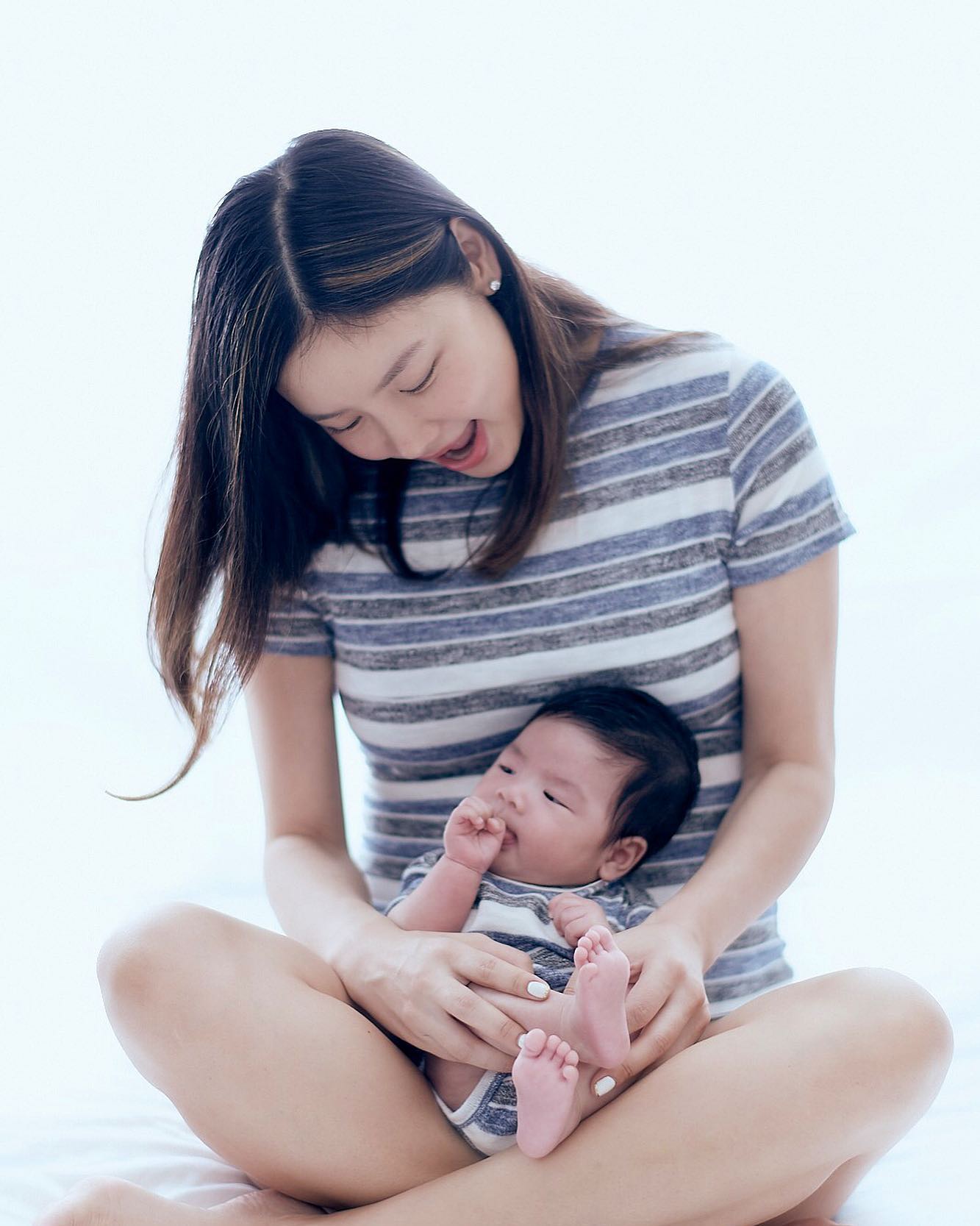 樂基兒於2019年以38歲之齡成為人母。