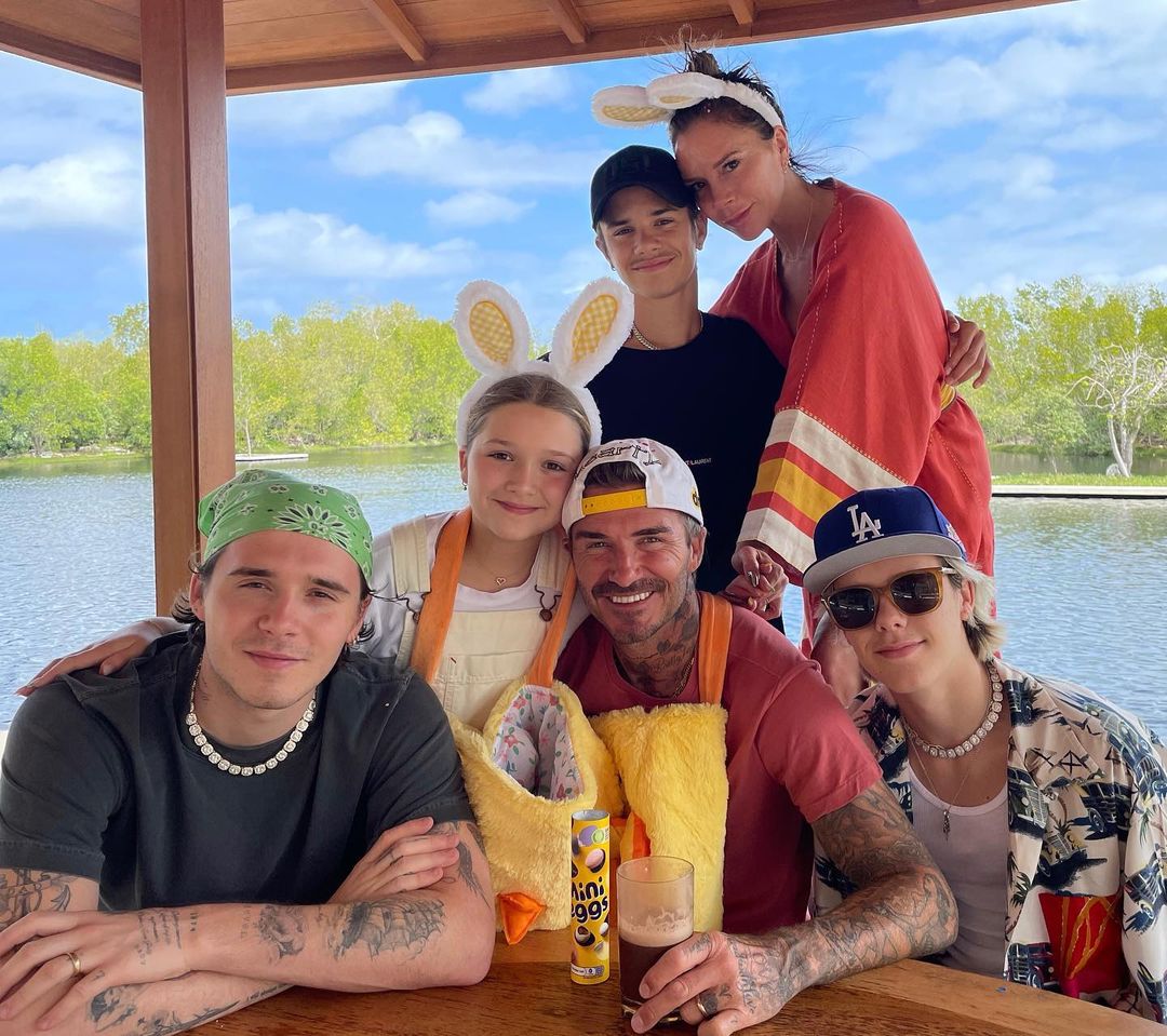 碧咸(David Beckham)家族堪稱是繼英國王室外,全英國的「第二家庭」