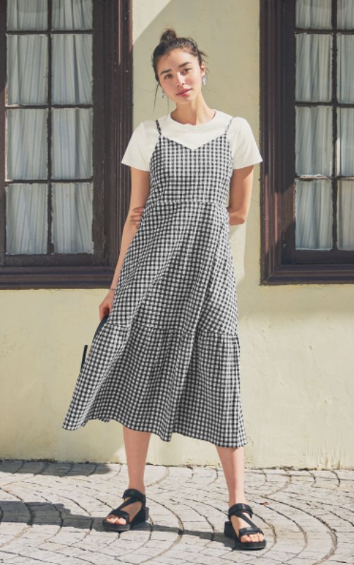 連身裙解決女生要思考上、下半身穿著的煩惱