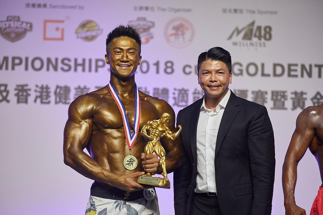 郭子豪獲得健美先生冠軍。