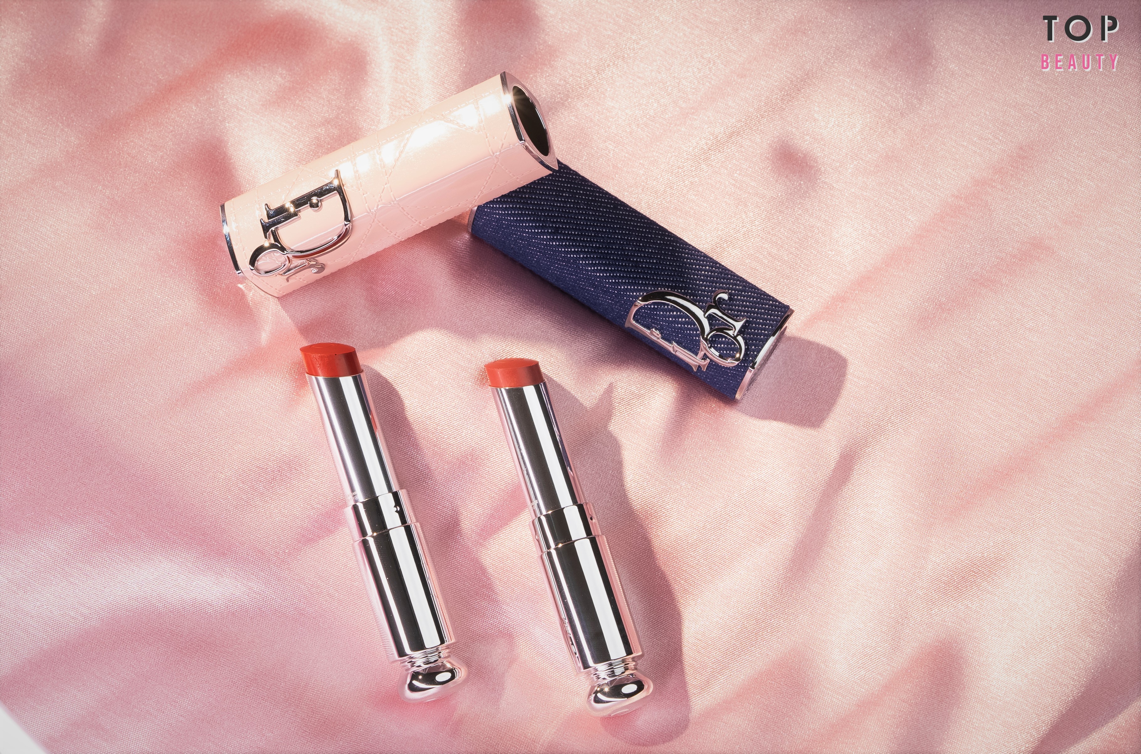 Dior 鏡光誘惑唇膏(#727、#Dior8) $350;唇膏外殼$240