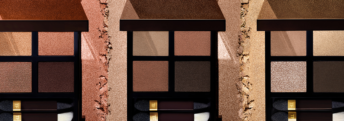 TF皇牌四色眼影盤質感柔滑，顯色貼服，讓人一試愛上