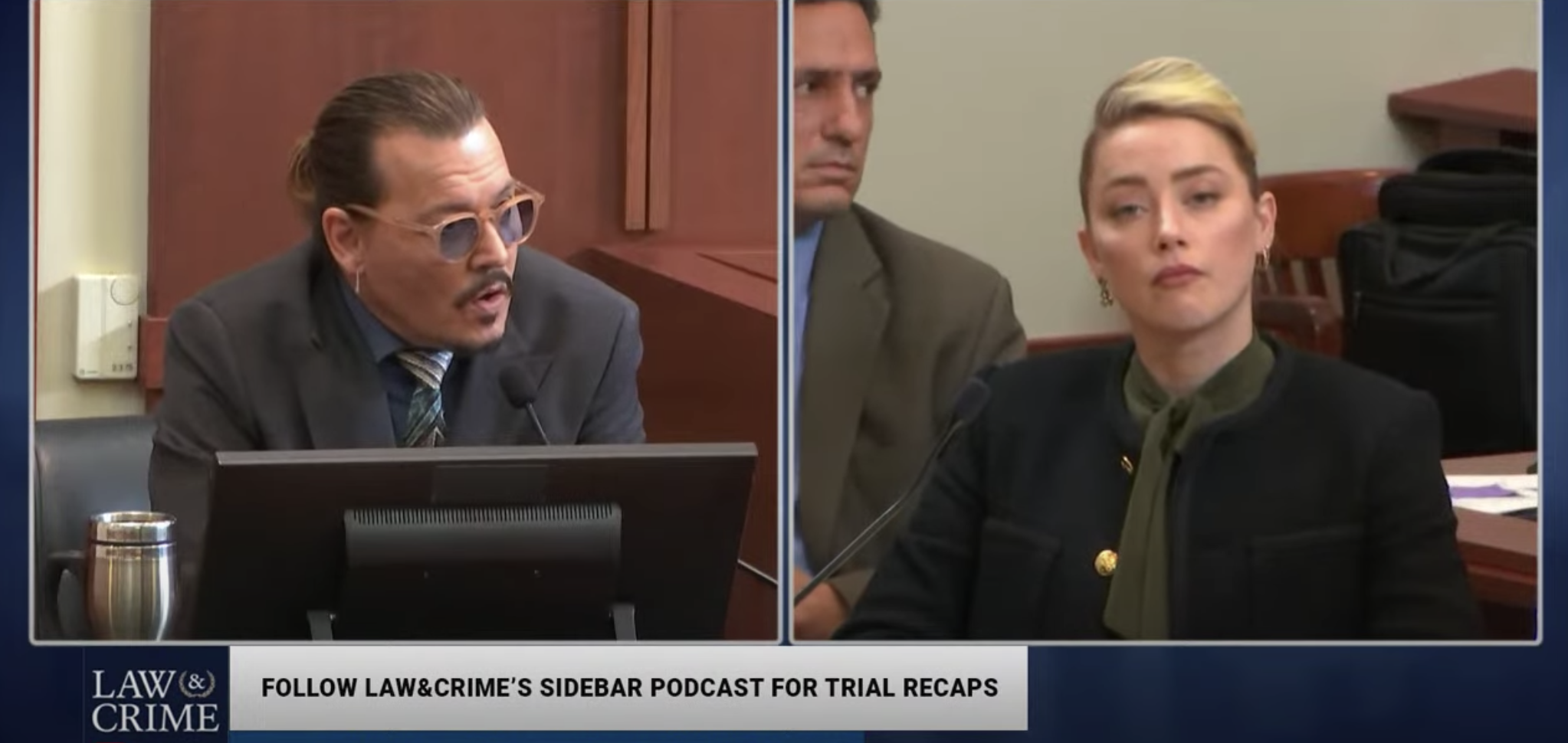 尊尼特普（Johnny Depp）回應Amber Heard律師問題