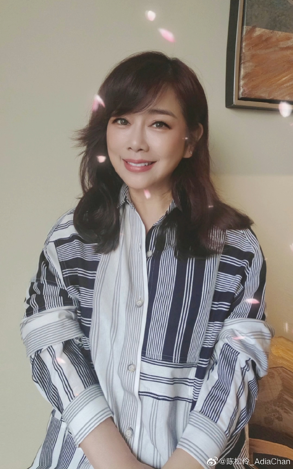 陳松伶在社交平台大方分享她與老公張鐸的愛情保鮮術。