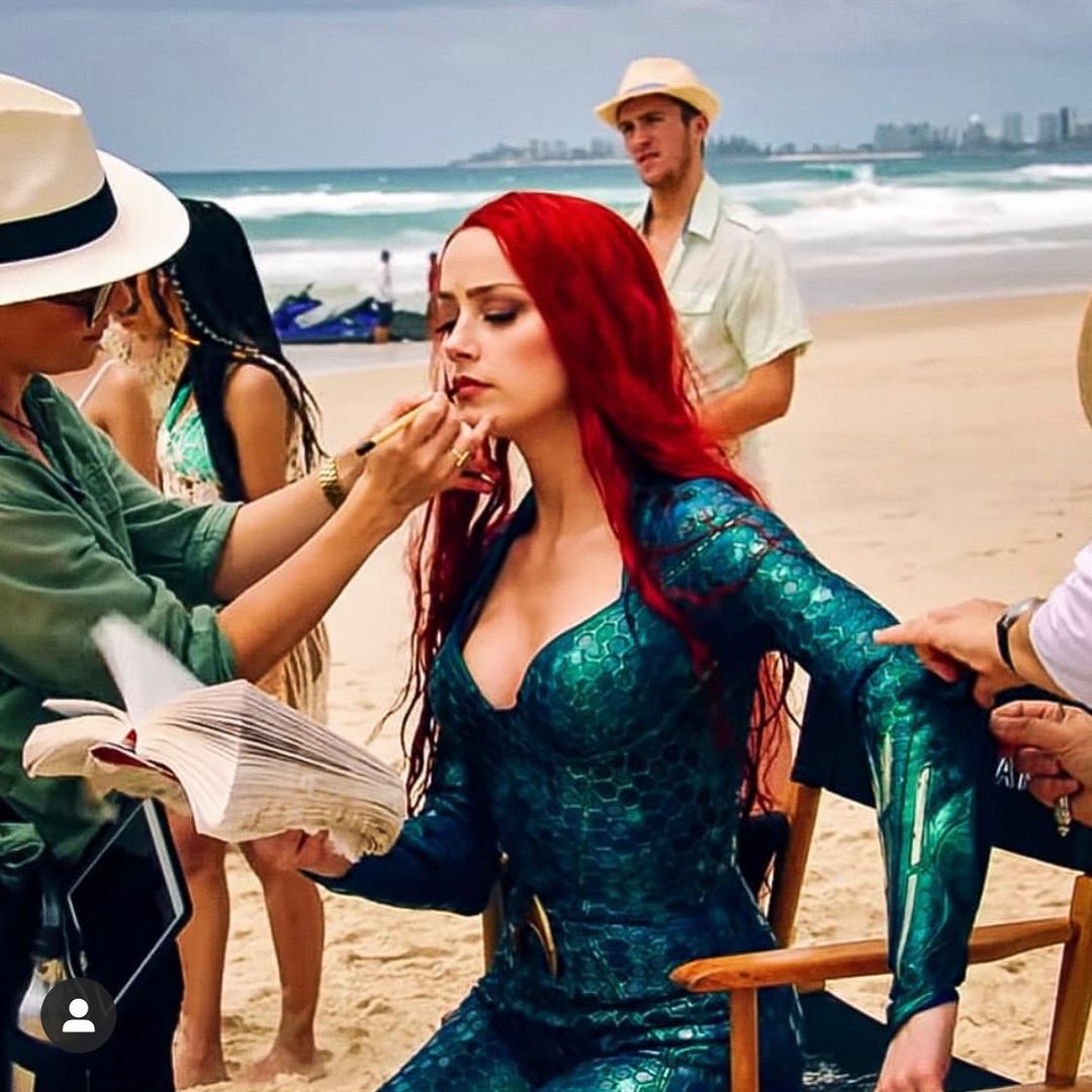 尊尼特普（Johnny Depp）前妻安芭赫德（Amber Heard）早年因《水行俠》一角而瞬間火紅起來