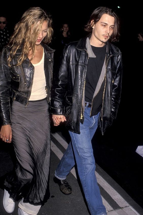 尊尼特普(Johnny Depp)與名模凱特摩絲(Kate Moss)愛得轟烈