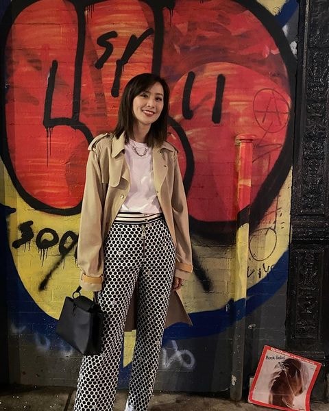 40歲陳法拉保養得宜,完全看不出真實年齡。