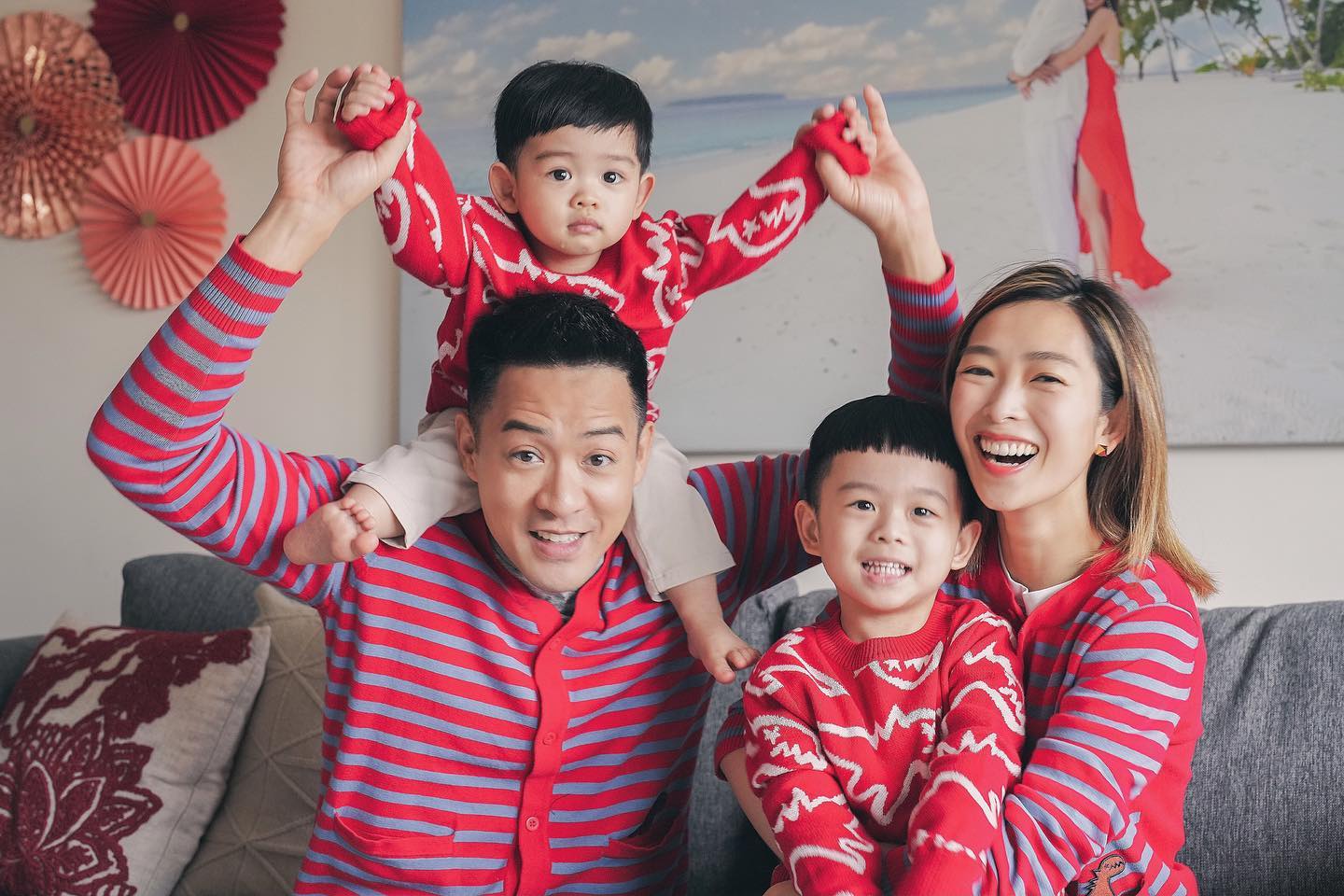 宋熙年經常在IG分享家庭相處之道。