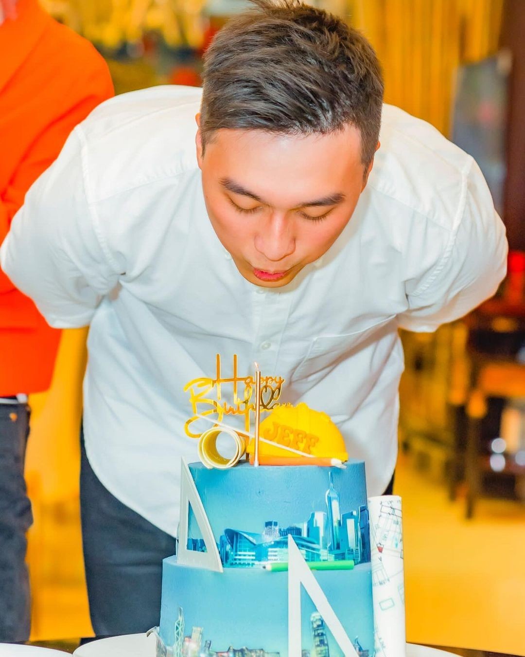 劉嘉玲為姪仔劉兆恩(Jeff)大搞生日派對