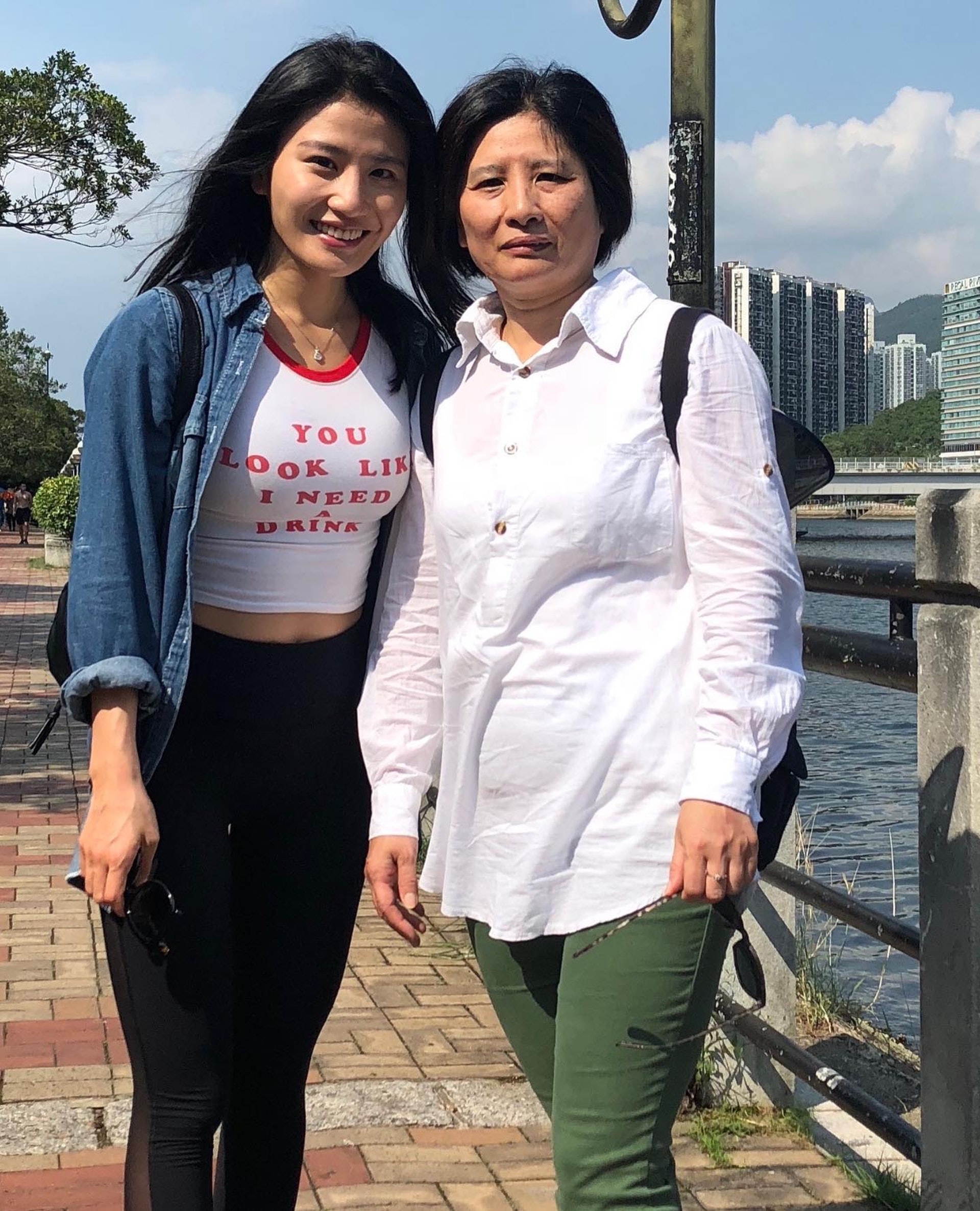 Coffee林芊妤的媽媽6年前的樣子。