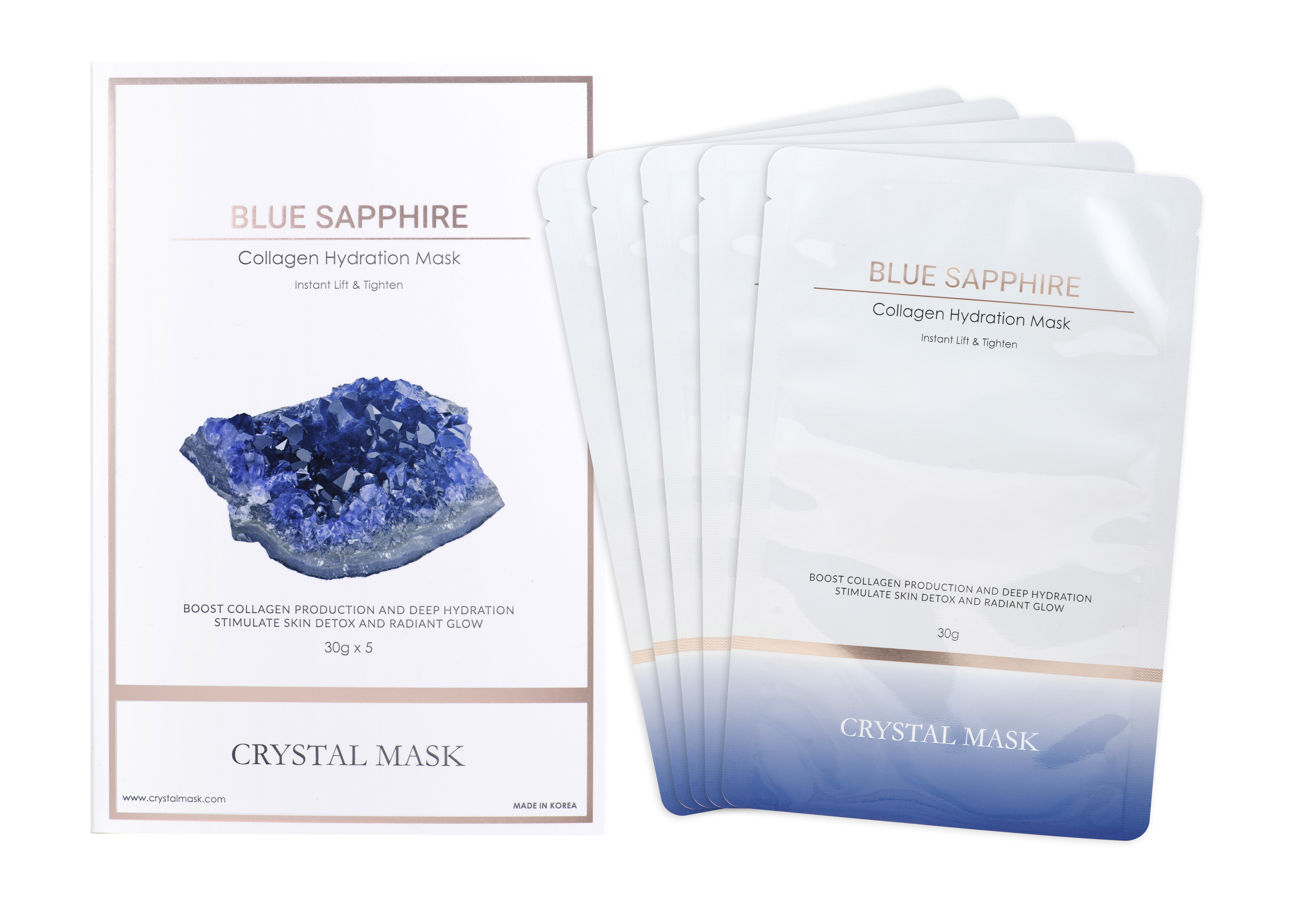 600秒藍寶HIFU面膜 HK$148/5片