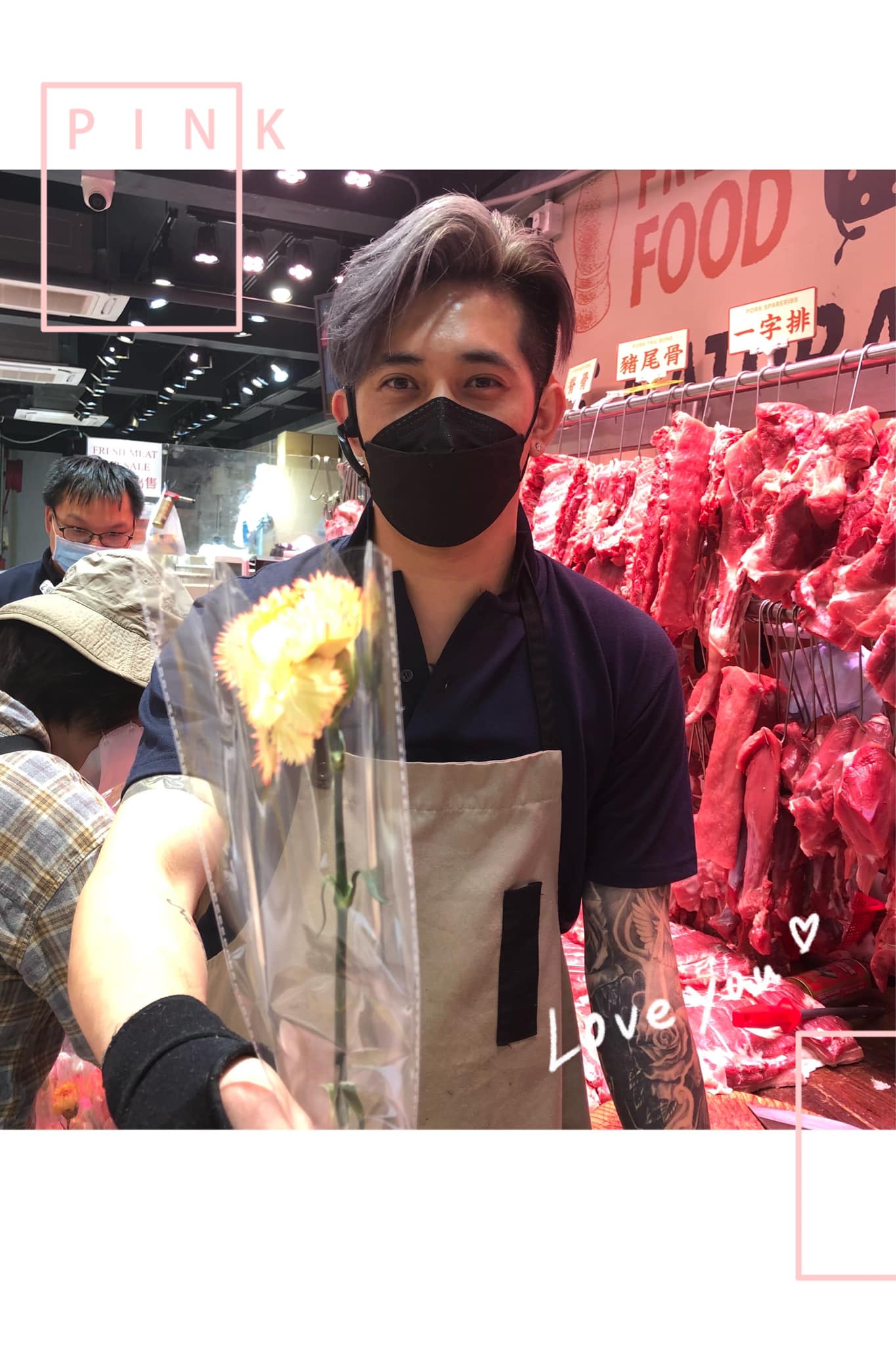 阿威鮮花送顧客祝母親節快樂。