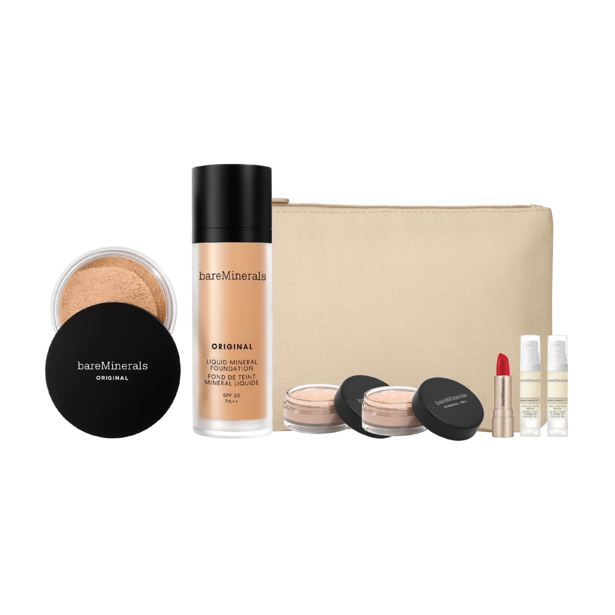 bareMinerals元祖礦物粉底套裝