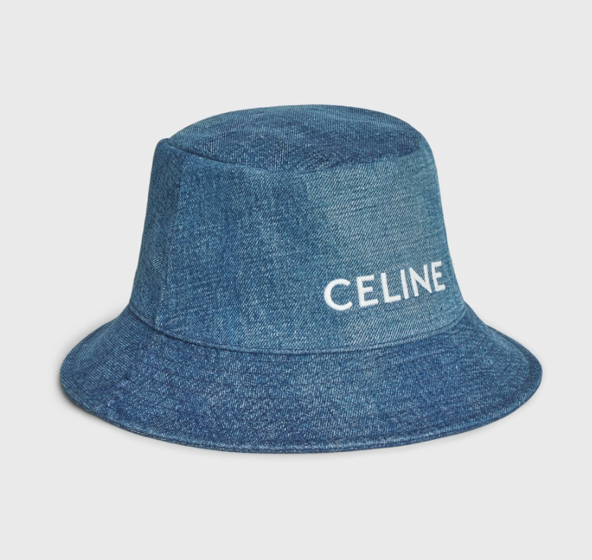 CELINE 洗水牛仔布漁夫帽 $3,950
