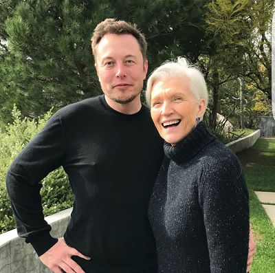 Elon Musk成功背後的女人Maye Musk