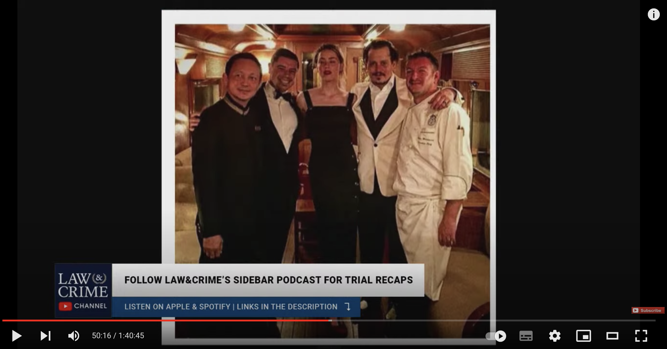 Amber Heard代表律師質疑Johnny Depp聲稱受傷的照片其實並沒有受傷，最多也不過是曬傷