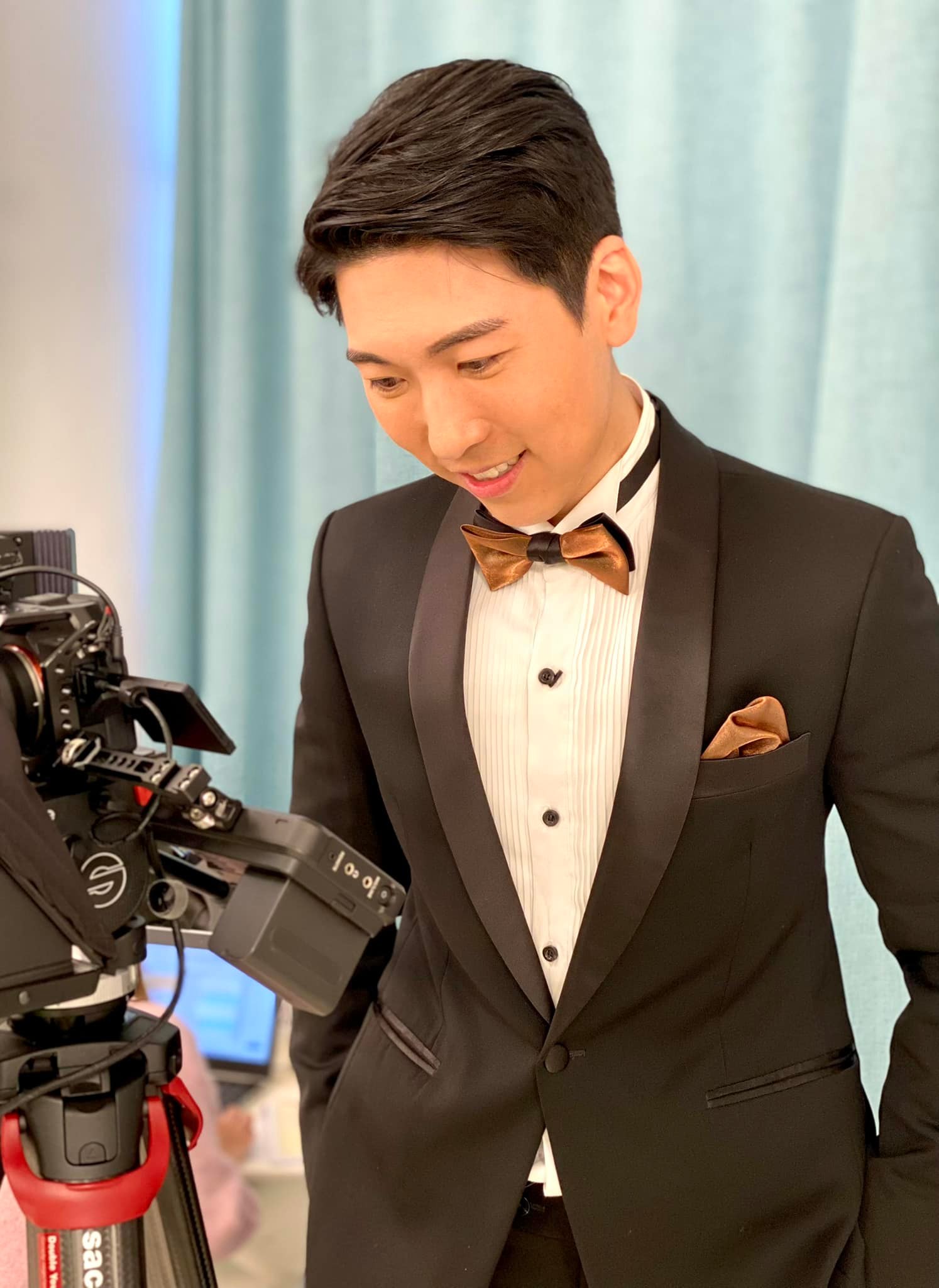 郭田葰參加香港先生選舉入行