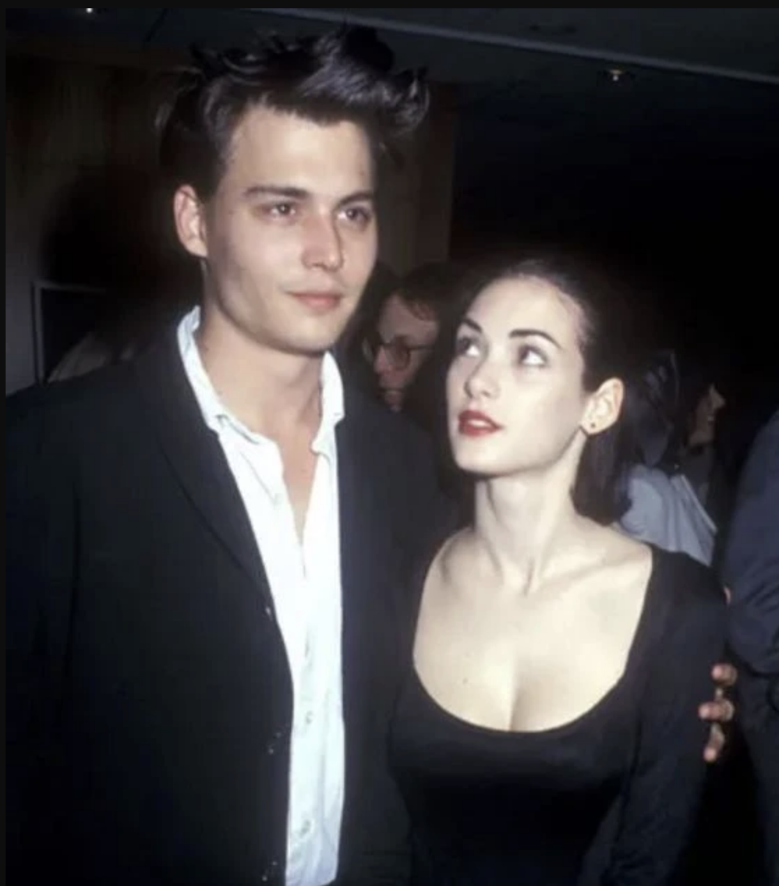 尊尼特普（Johnny Depp）與舊愛Winona Ryder