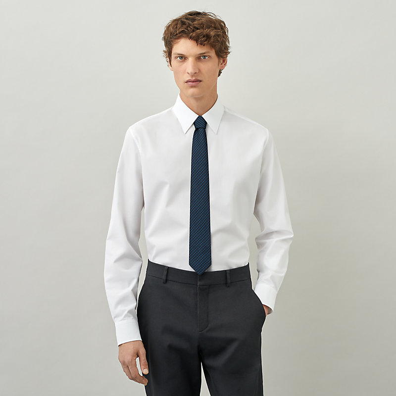 Hermès 領呔 Tie 7 Faconnee H en Biais tie $2,000