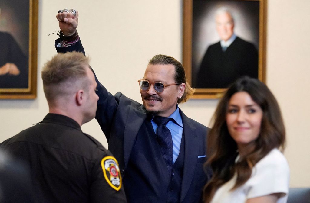 Johnny Depp在與前妻Amber Heard的互告誹謗官司獲勝。
