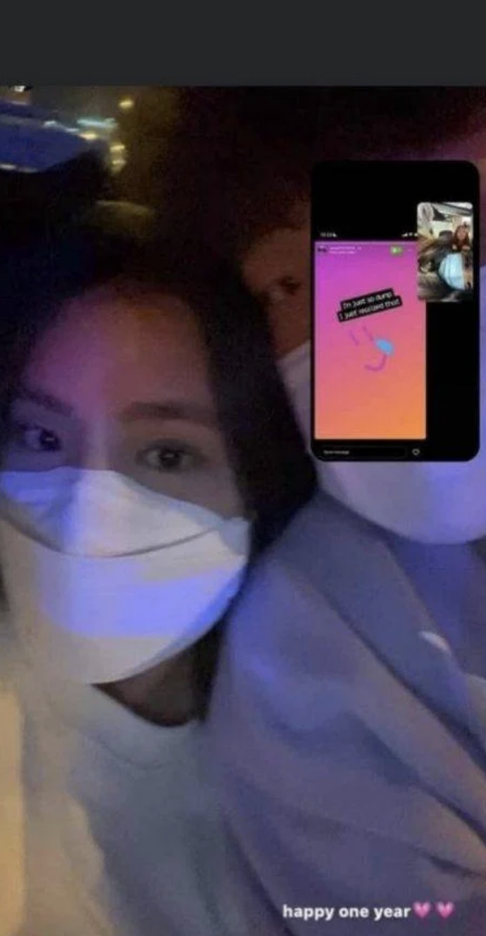 姚焯菲Chantel與男友疑似拍拖一周年