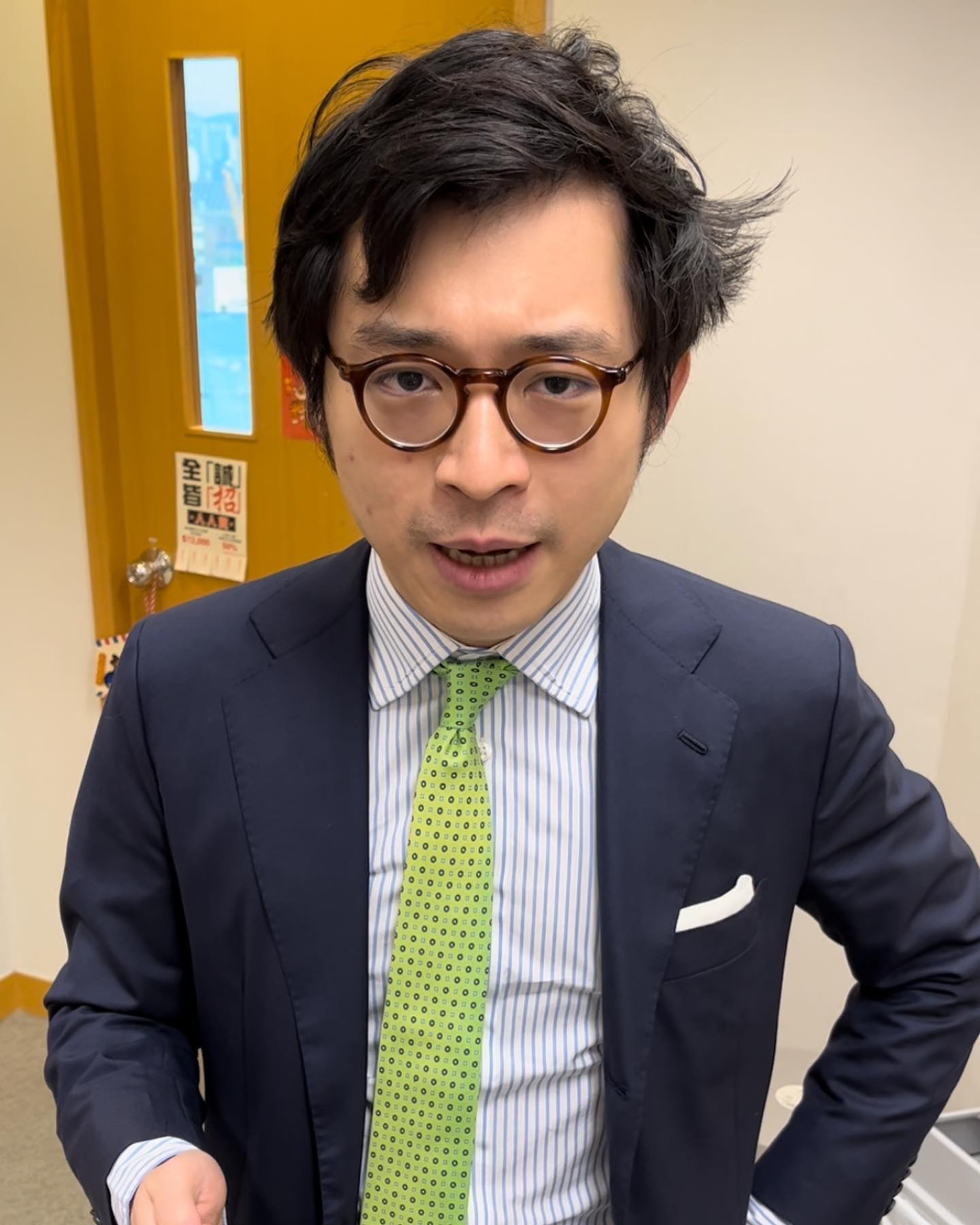 林作提出以100萬挑戰Derek要求驗DNA。