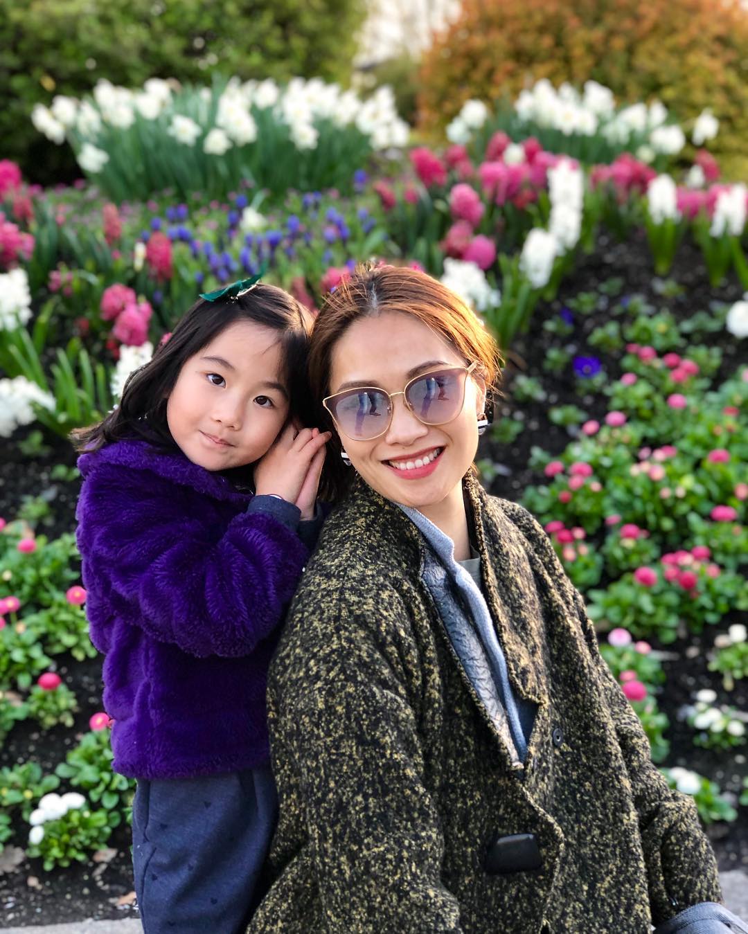 袁彩雲自從與圈外老公結婚後甚少現身公開場合