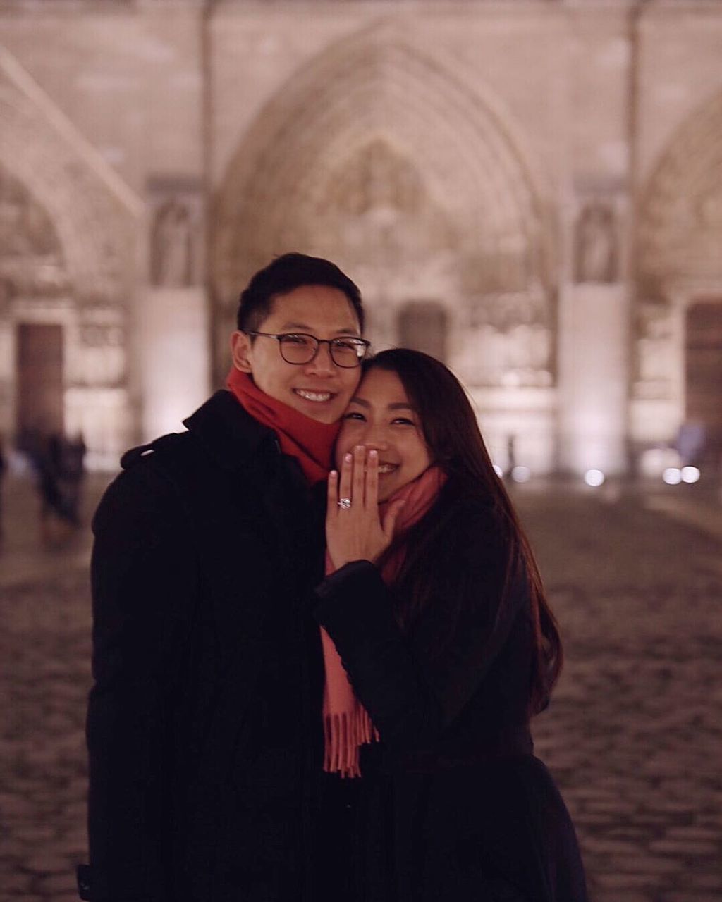 姜麗文與圈外男友Pakho在歐洲旅行時,對方向她求婚,兩人本來希望在同年2月2日舉行婚禮,可是因為疫情關係,令婚期不斷押後。