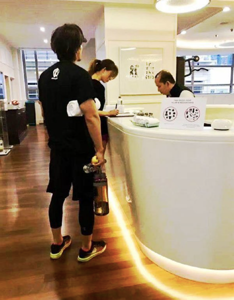 2017年,言承旭與林志玲被影到在馬來西亞一起上健身房健身,晚上還一起回到酒店,「世紀大復合」再次成為焦點。
