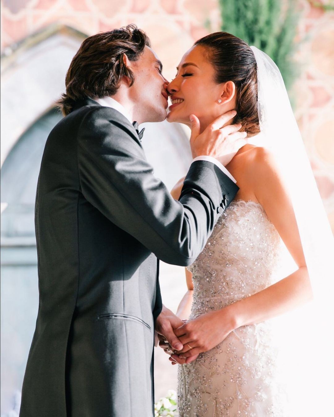 Kathy 2012 年與法籍老公Julien Lepeu結婚