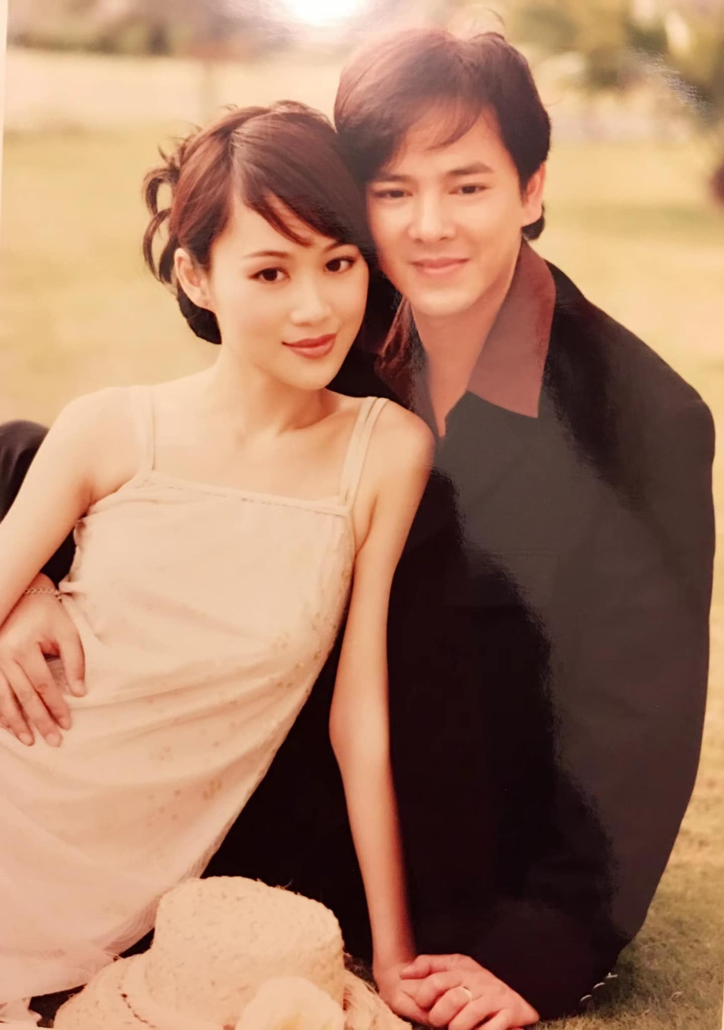 陳嘉輝與梁小冰因合作拍攝劇集擦出愛火。