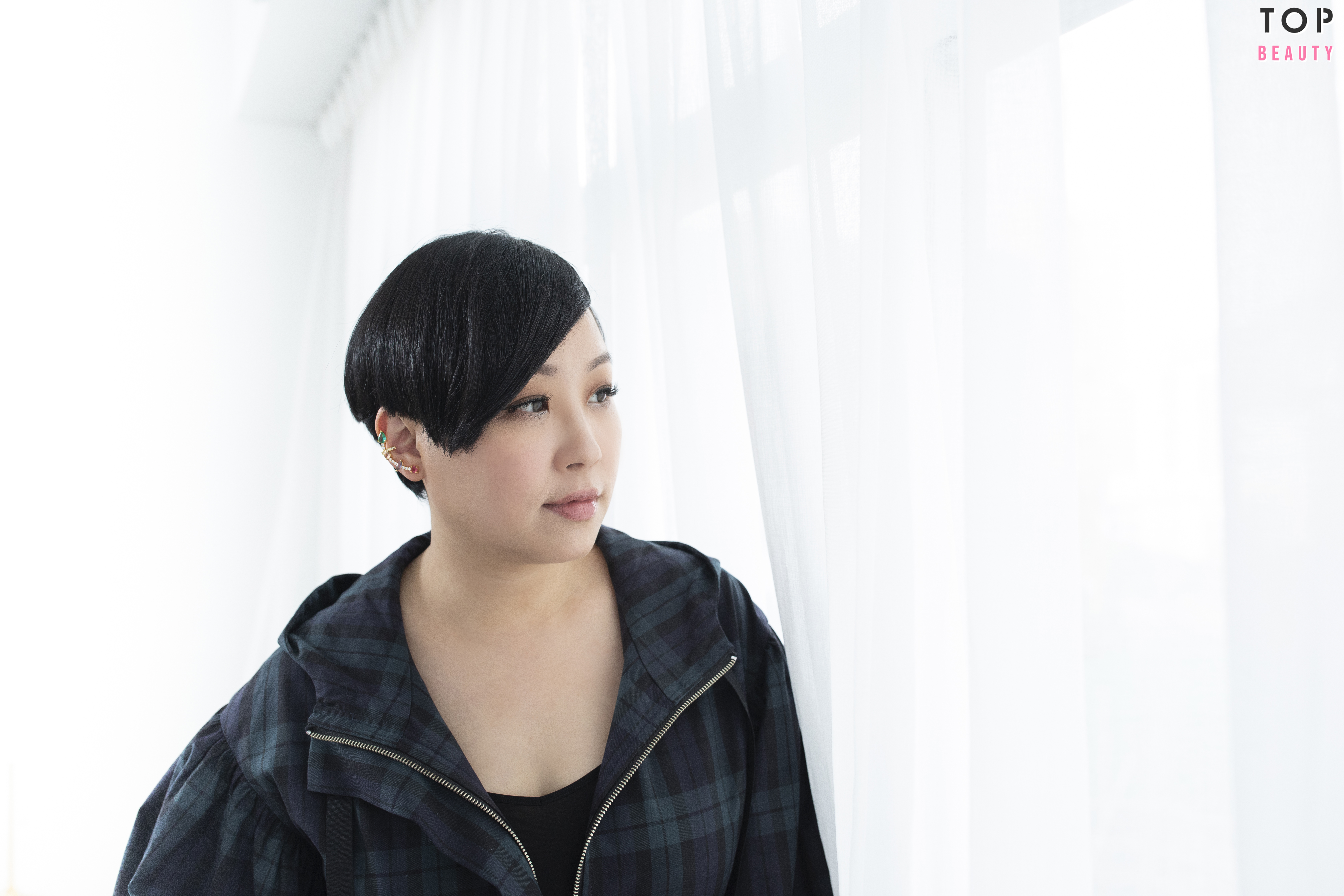 在銀幕上的「蝦頭」楊詩敏散發著一種自信的魅力