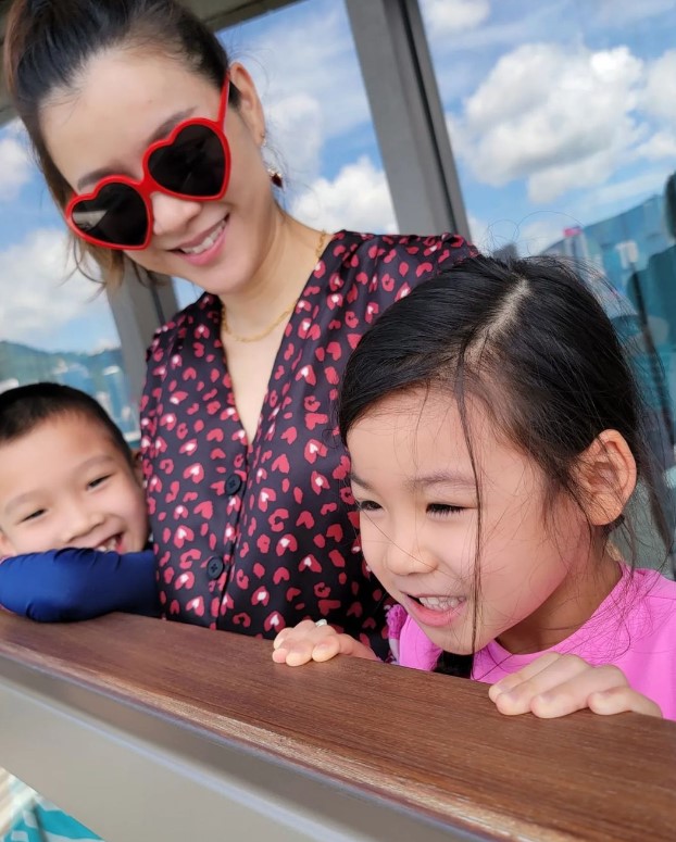 陳茵媺 (Aimee)常陪伴照顧子女