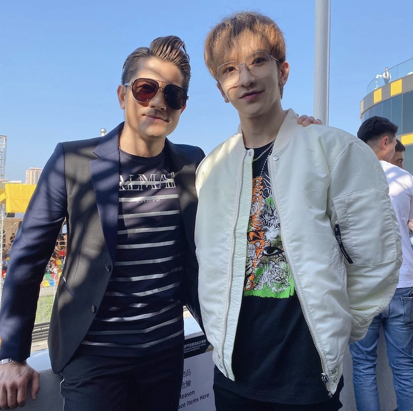 教主Anson Lo盧瀚霆曾為天王巨星伴舞