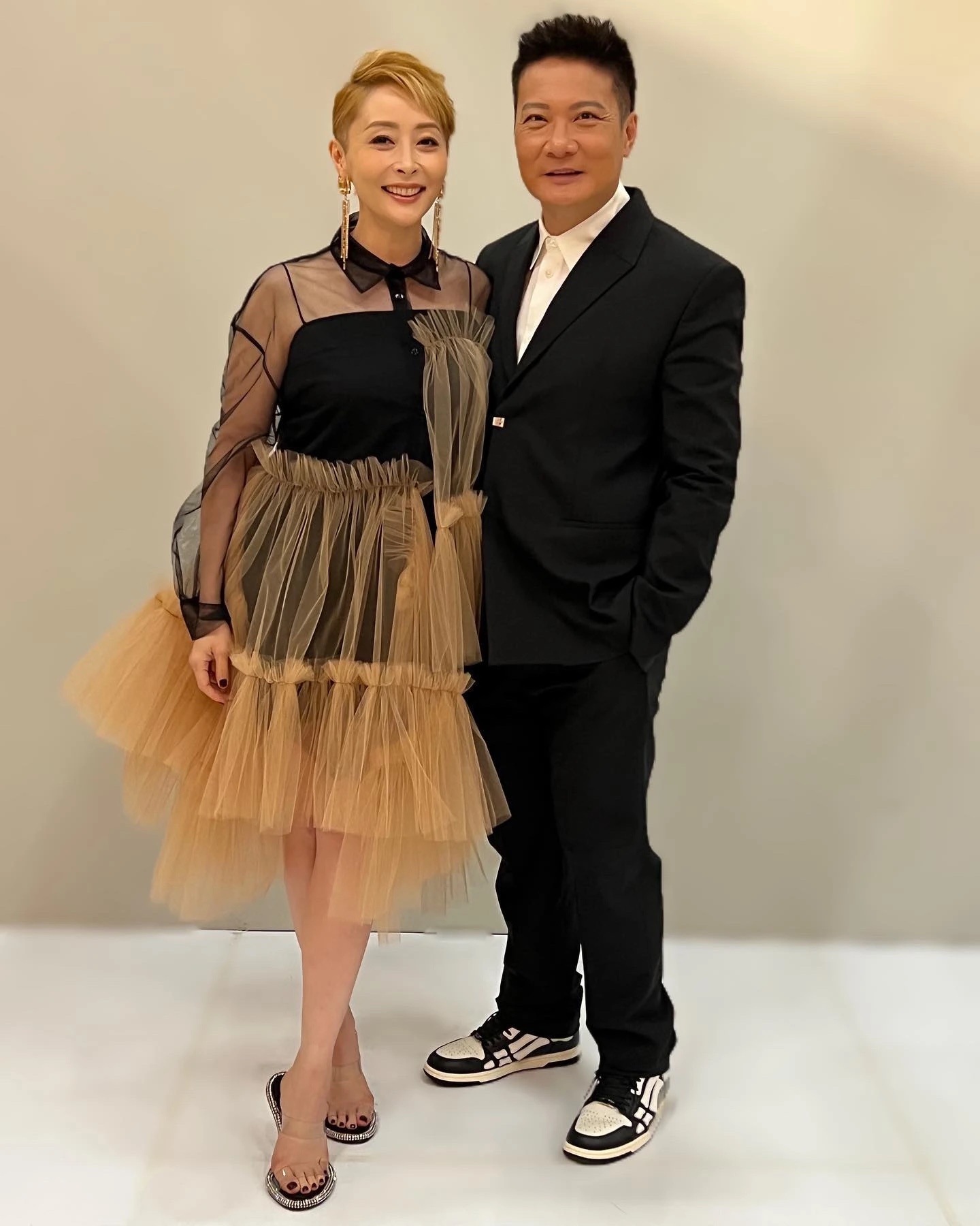 TVB這個大家庭多年來撮合不少姻緣,其中一對就是湯盈盈以及錢嘉樂