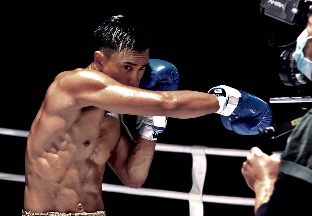 朱敏瀚為拍戲練得一身好肌肉