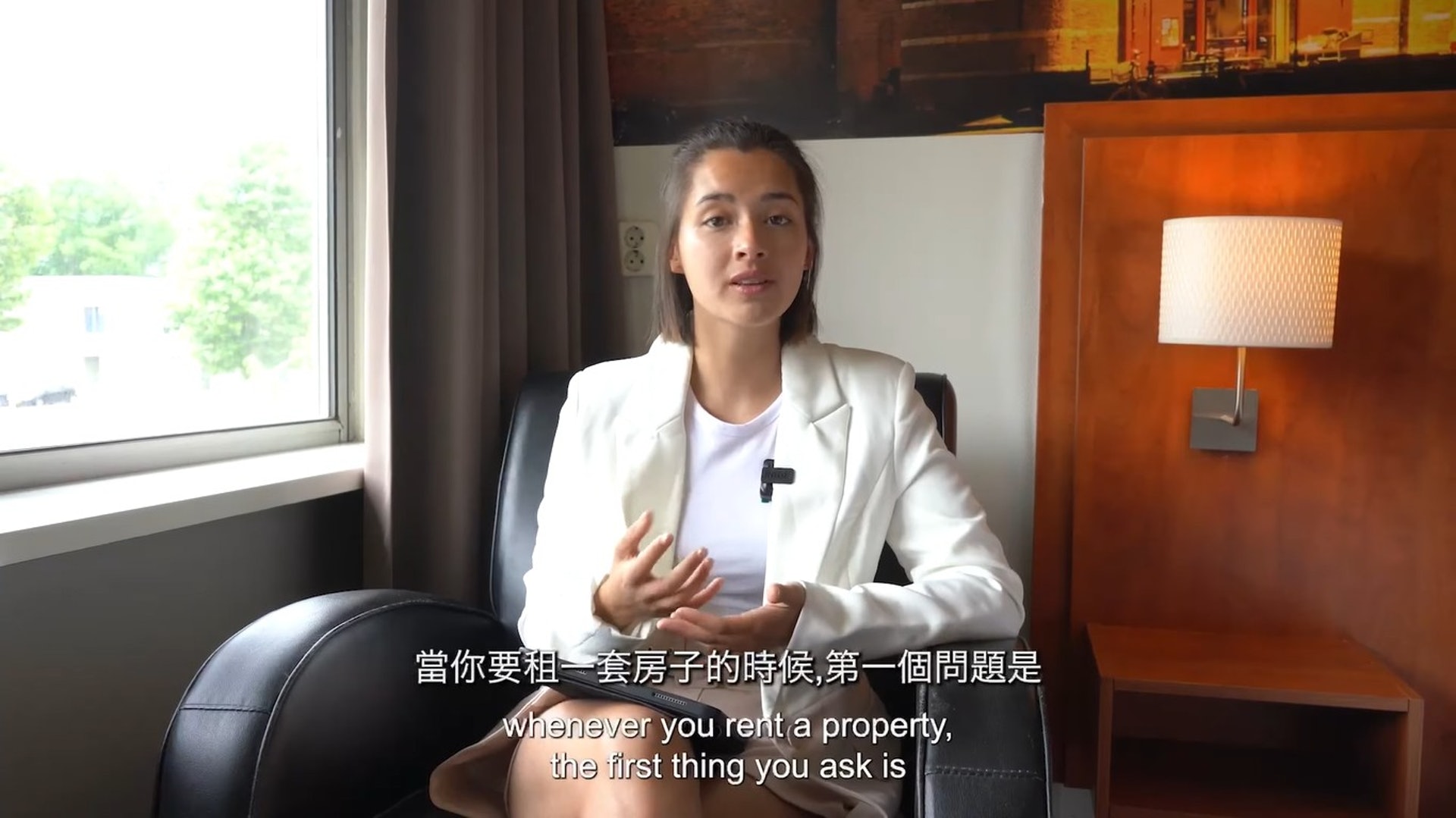 謝嘉怡拍片分析港英租屋買樓差別。