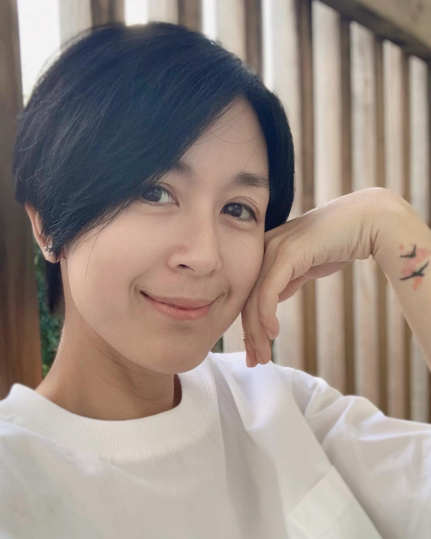 唐寧不用工作時會堅持不化妝。